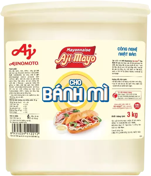 Xốt Mayonnaise Aji-mayo® Cho Bánh Mì